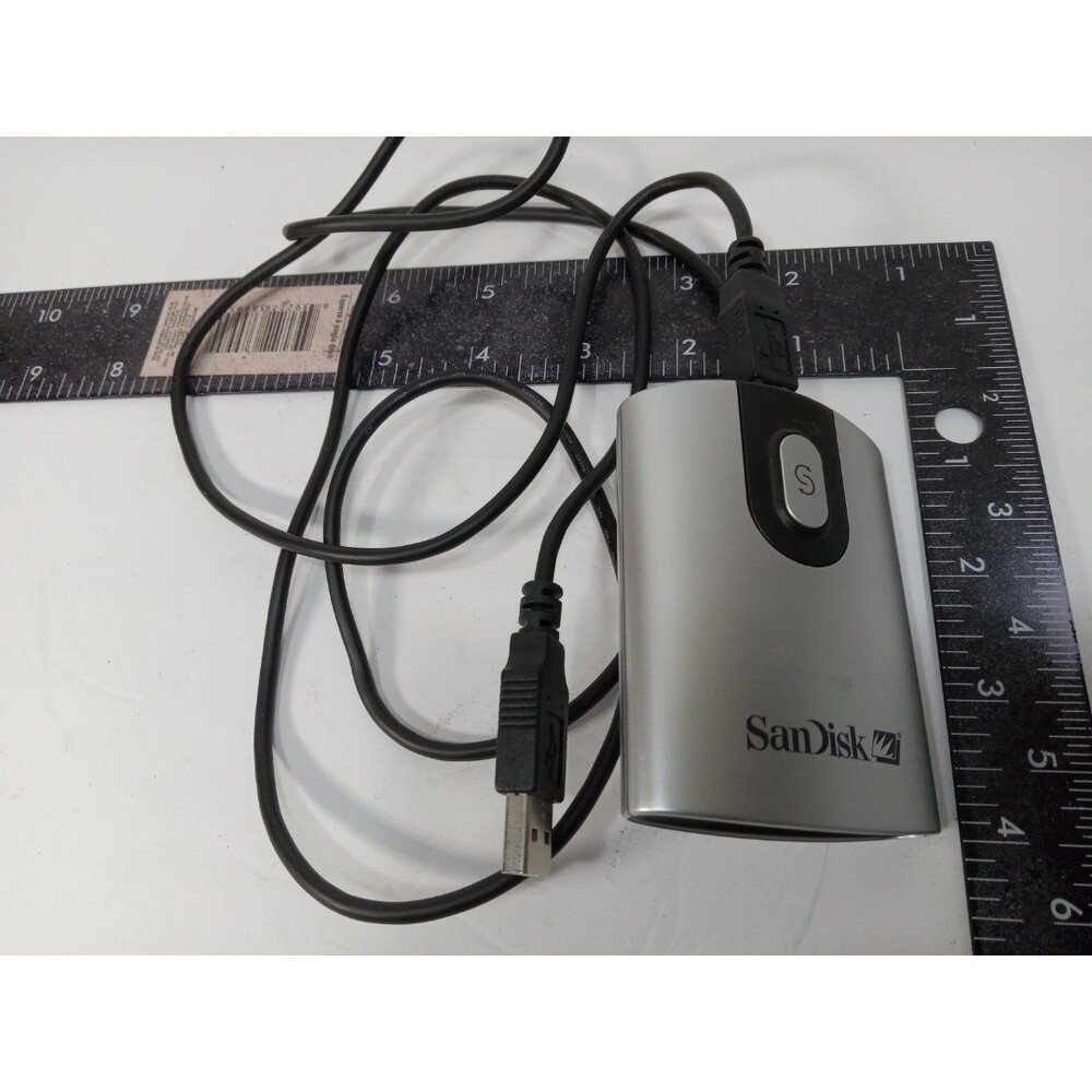 SanDisk ImageMate 5 In 1 USB Multi Card Reader SDDR-99 V4 Silver SDHC SD MMC